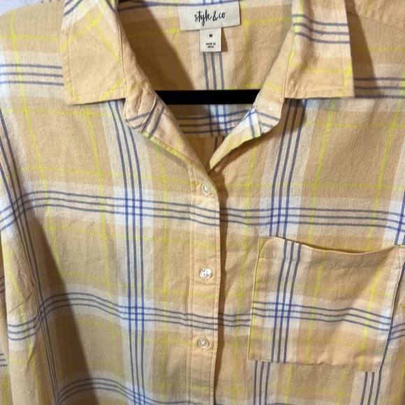 NWT Style & Co Long Sleeve Top - Picture 3 of 6